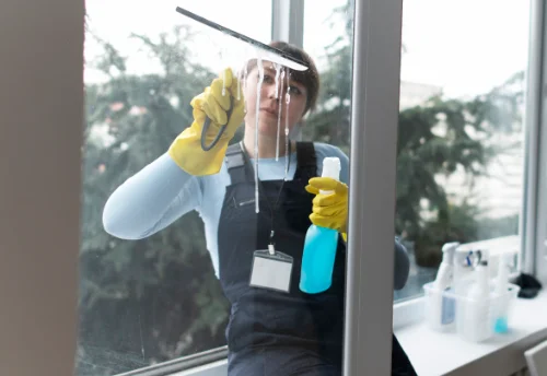 Nettoyage de vitres intérieures et extérieures à Franleu